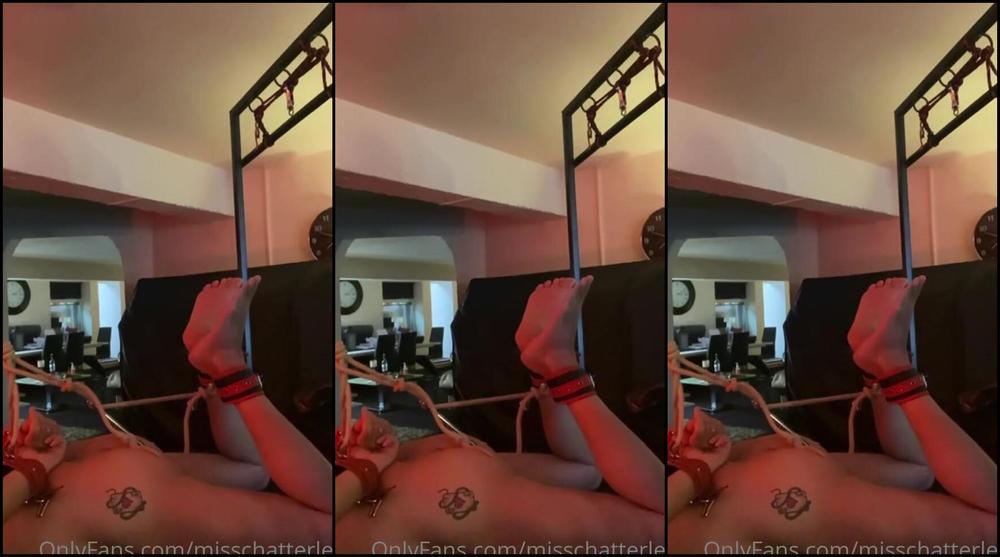 Miss C Nicknamed Misschatterley 06 08 2023 Onlyfans Video My Toy U84210482 Is Subjected To Being Hog Tied And Hooked