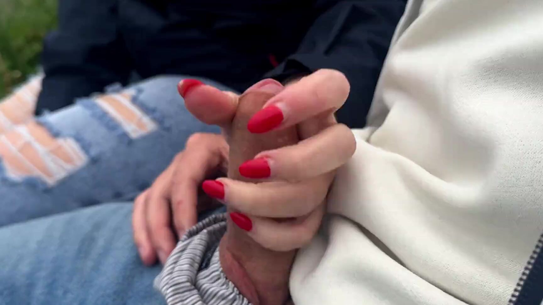 Начал На Скамейке Закончил На Pier Никаких Сожалений Супер Рискованная Публичная Небрежная Дрочка Pornhub Com