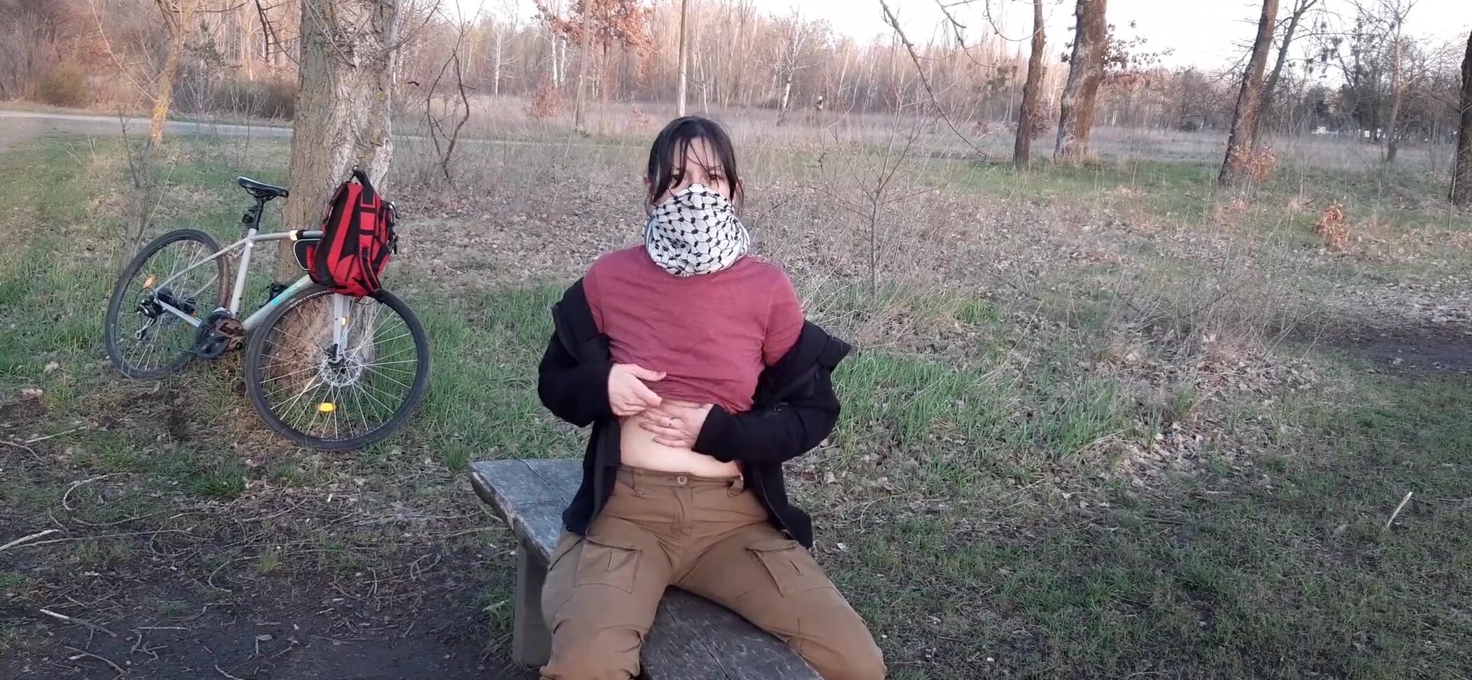 Неудачный Дубль Стриптиз В Парке