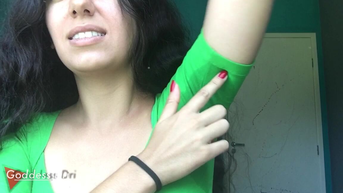 "GoddessDri" armpits, femdom pov, goddess worship, smell fetish, sweat fetish Soaked in Sweat Manyvids