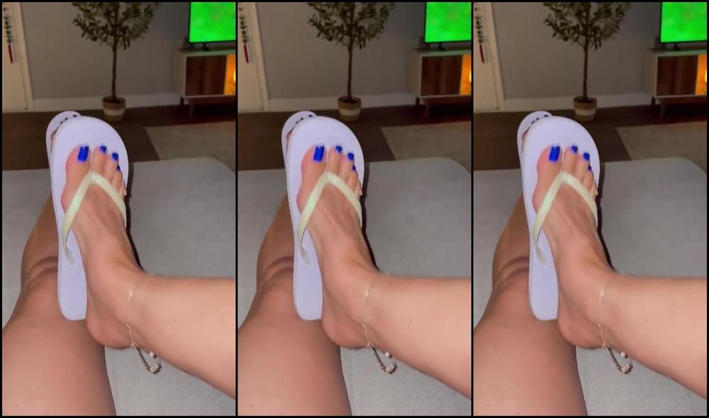 Sexyfeet47 Nicknamed Sexyfeet47 10 24 2025 Onlyfans Video Time To Wake Up And Stroke For Your Gf Sexy Feet In White Flip Flops