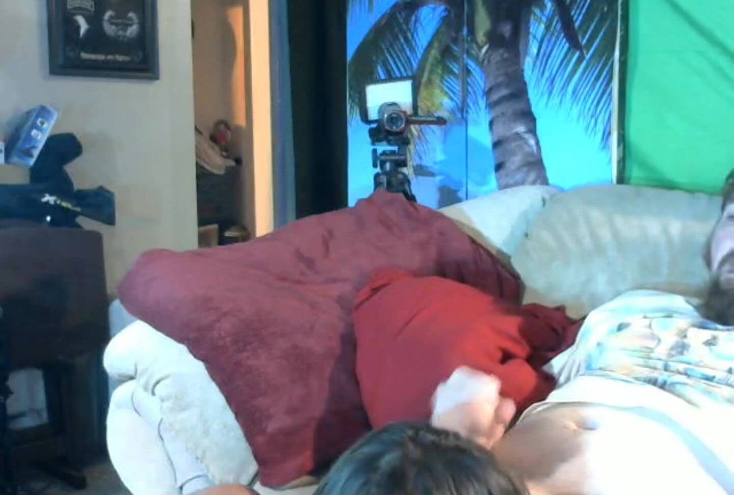 "nmjnaughtyvixens" anal, blowjob, deepthroat, fucking, webcam Spycam of me amp Micky Marks Manyvids