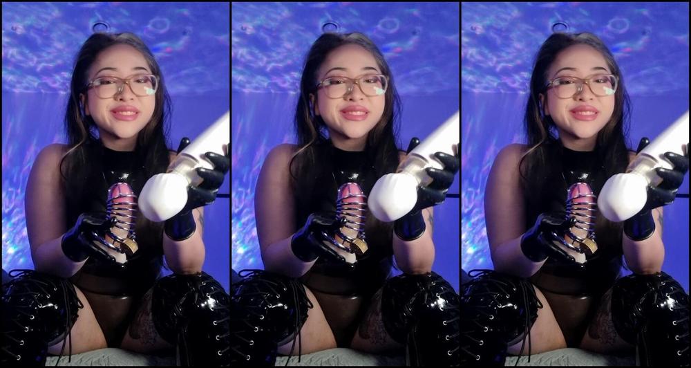 "claudiahon" ass worship, cei, cum countdown, femdom pov, latex Your orgasm belongs to me Manyvids