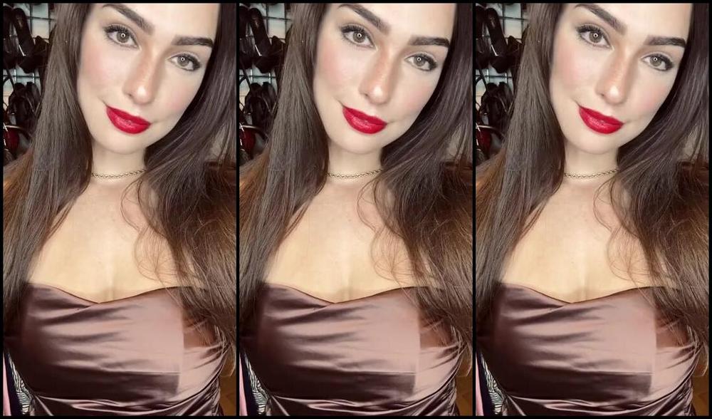 Gynarchy Goddess Nicknamed Gynarchygoddess Onlyfans Dressing In Satin For Playtime Paired With Wolford Nylon Stockings And Jimmy Choo Leather Boots 1 W