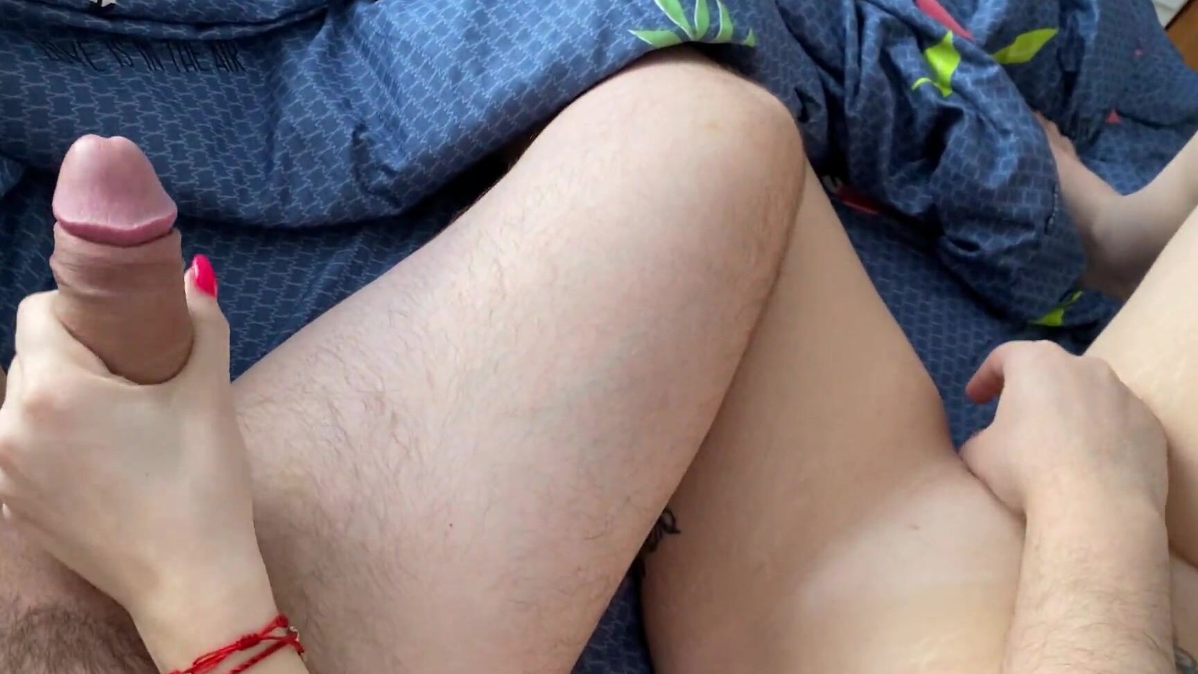 Mutual Masturbation Catch Powerful Double Orgasm