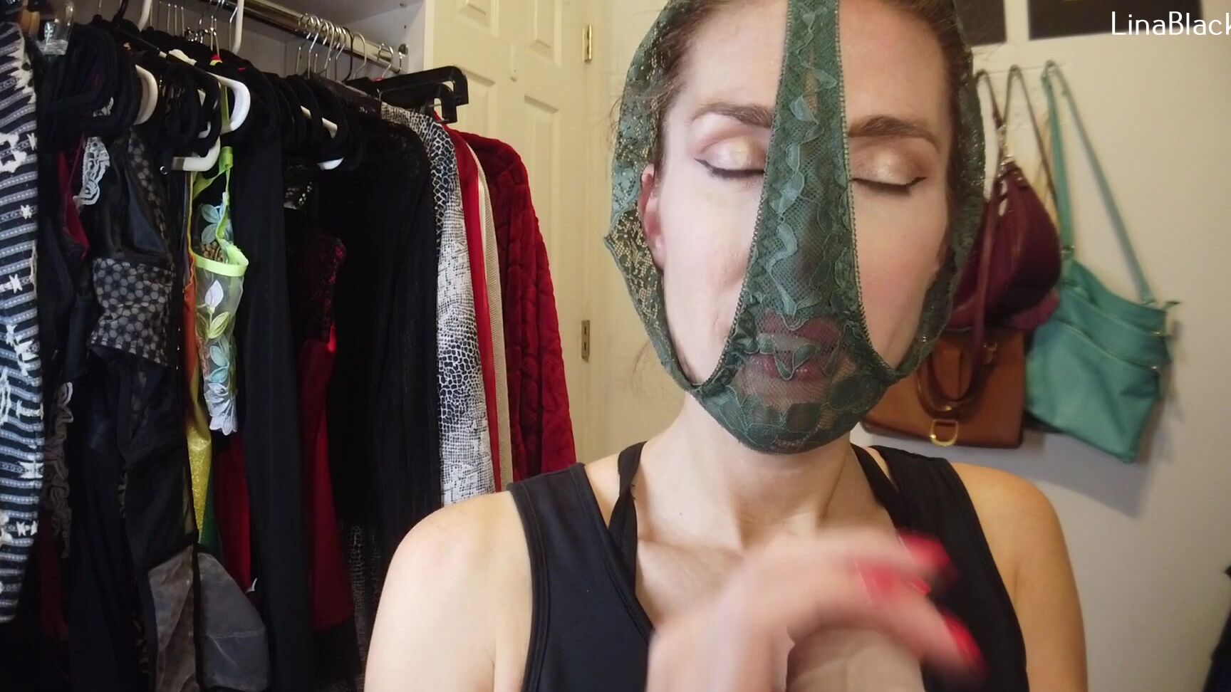 "LinaBlackly" dirtytalking, handjobs, pantyfetish, pov, roleplay Caught Neighbor Stealing Panties Manyvids