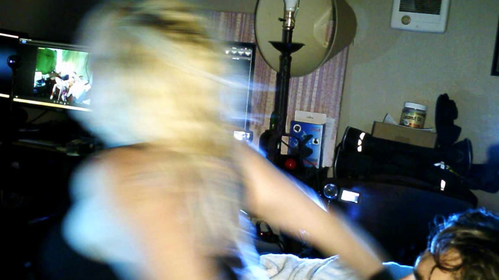 "nmjnaughtyvixens" adulttheater, blonde, cowgirl, doggystyle, fucking Blond bitch comes by to see me Manyvids