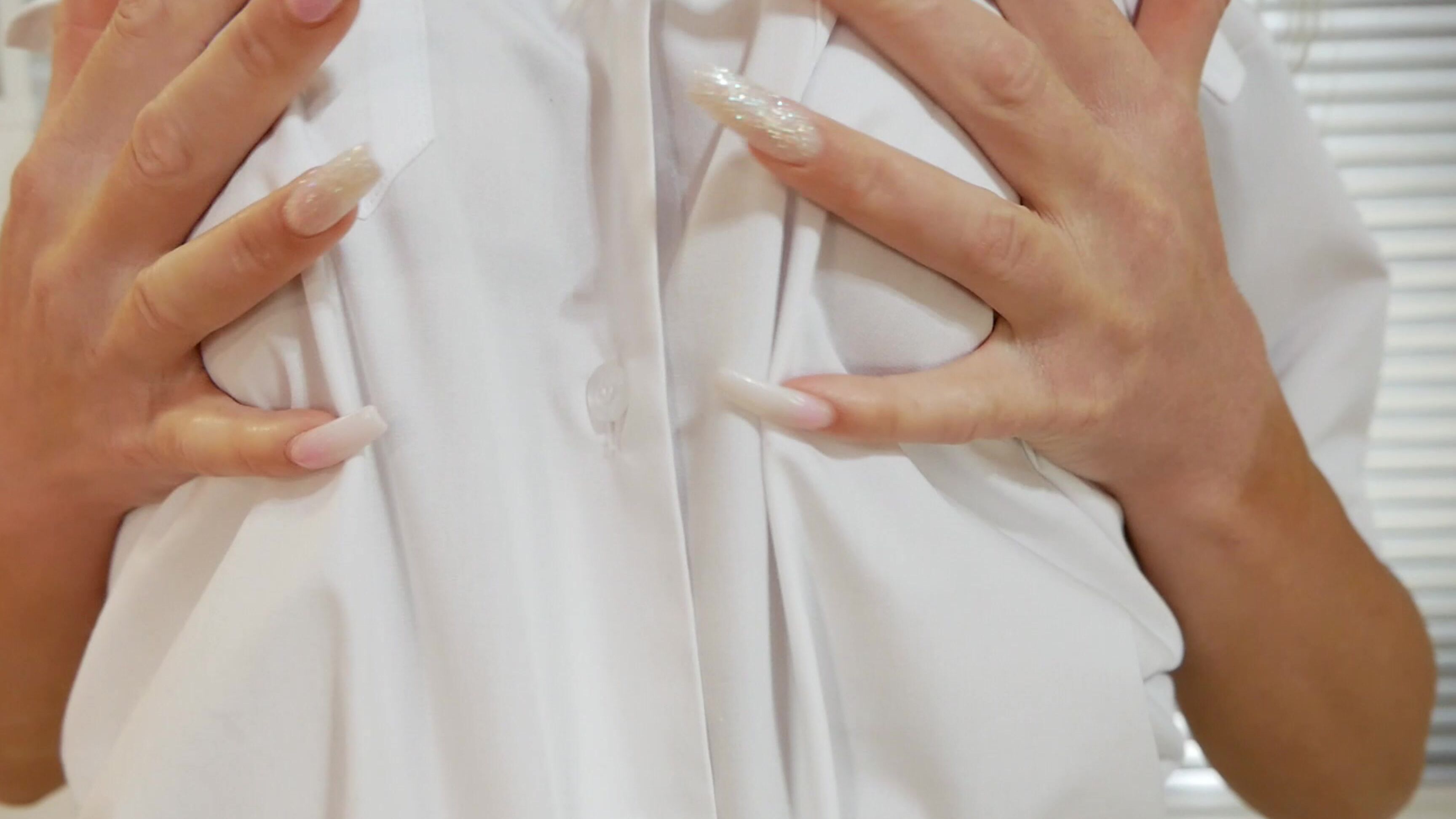 "ashleyjaymes" blonde, shirt & tie, striptease, uniform, uniforms US NAVY Shirt Tease Shirt Pulling Tie Uniform Fetish Manyvids