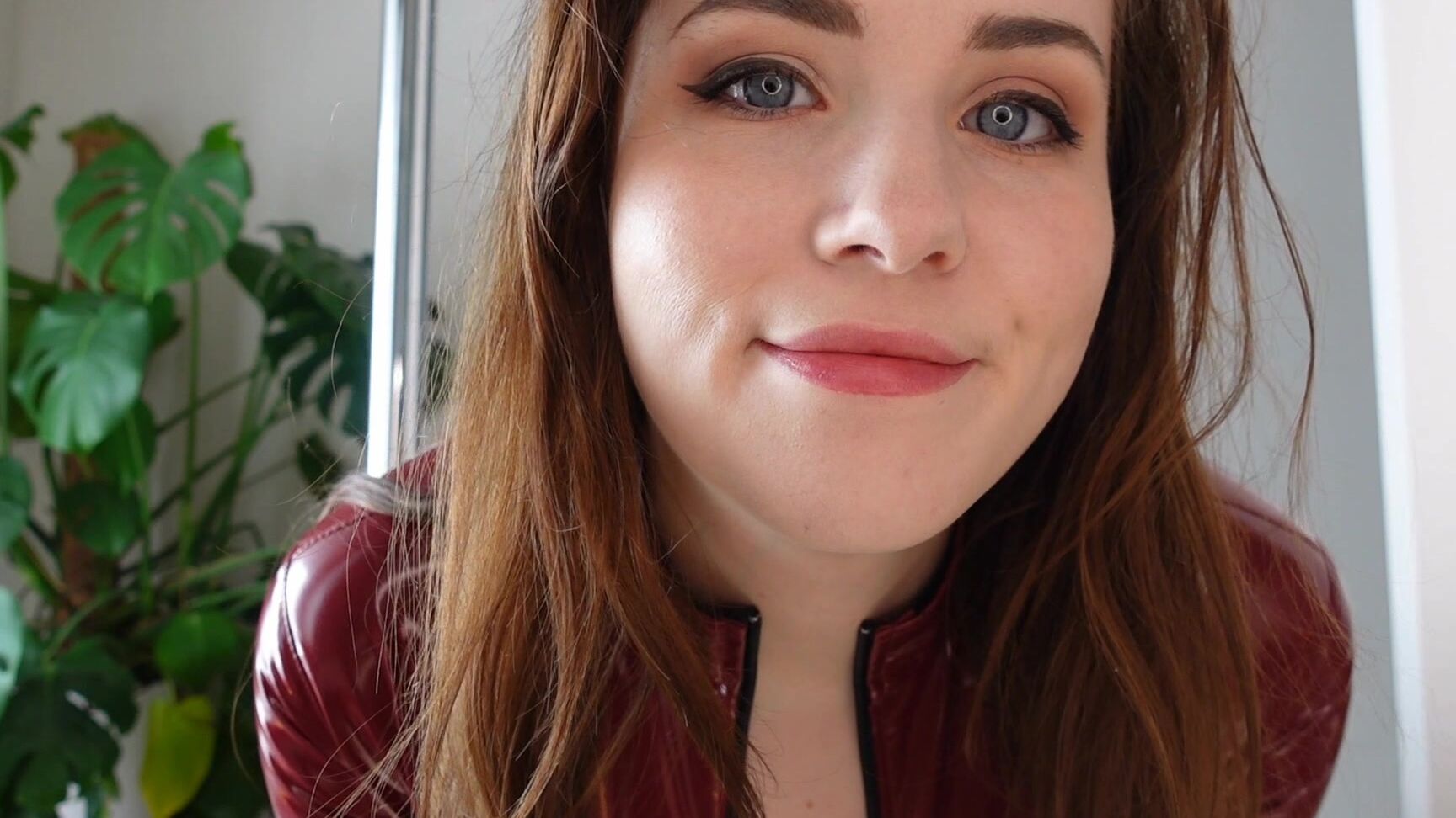 "Larah_Sky" femdom, femdom pov, pvc-vinyl, sfw, tease & denial PVC Catsuit Tease and Denial Manyvids