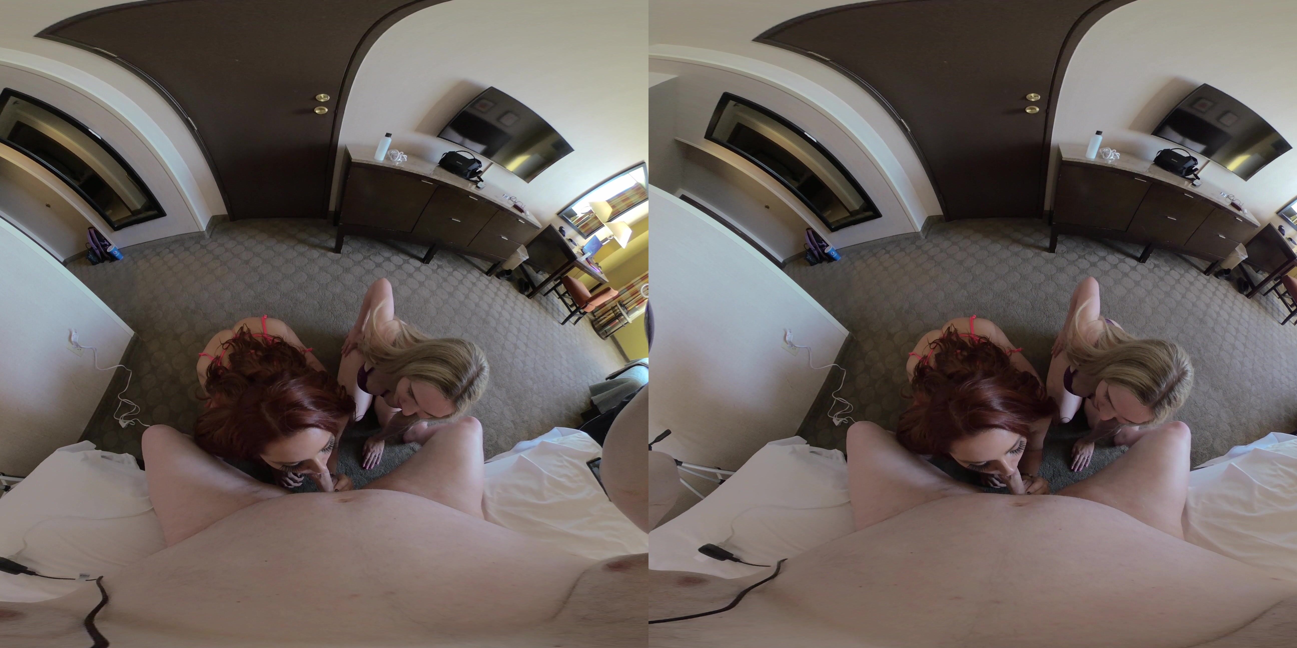 "TadPoleXXXStudio" 3d, doubleblowjob, povblowjob, teaser, virtualreality VR 3D POV Double Blowjob Teaser Manyvids