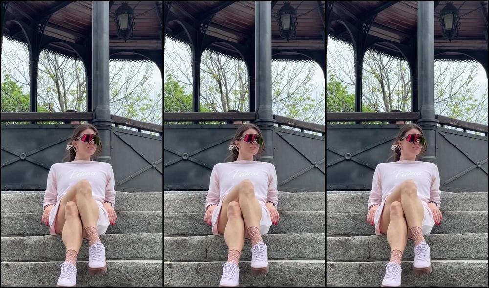 Princess Anastasia Nicknamed Anastasialegs 05 08 2025 Onlyfans Video 2 Short Videos From The City Park Hepz