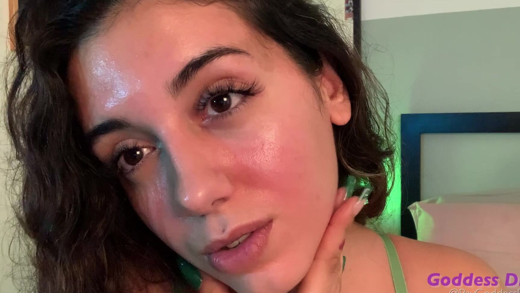 "GoddessDri" face fetish, femdom pov, goddess worship, lip fetish, mesmerize Goon to My Face Manyvids