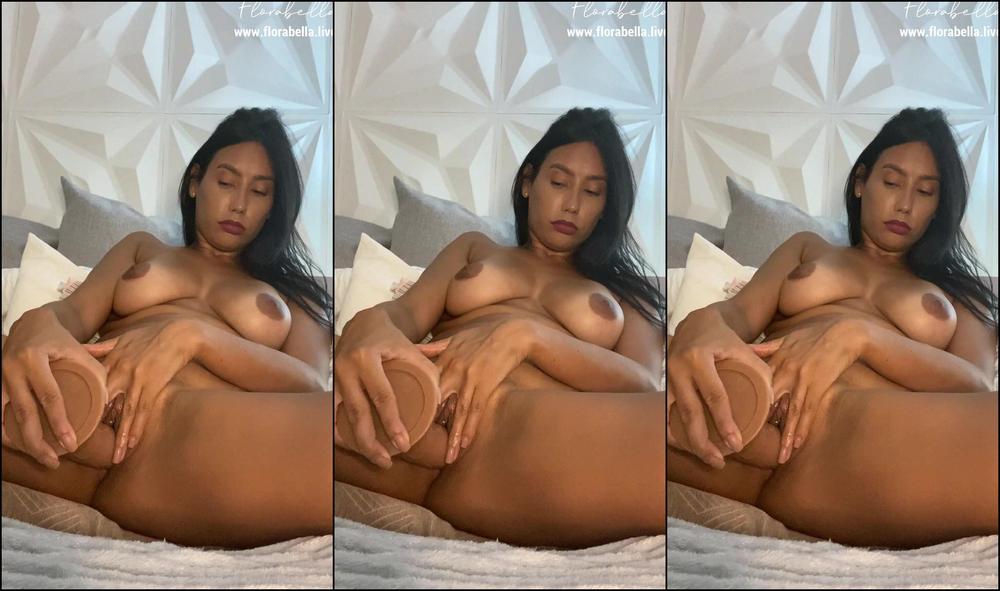 "Florabella" dildofucking, latina, sexting A night of sex Manyvids