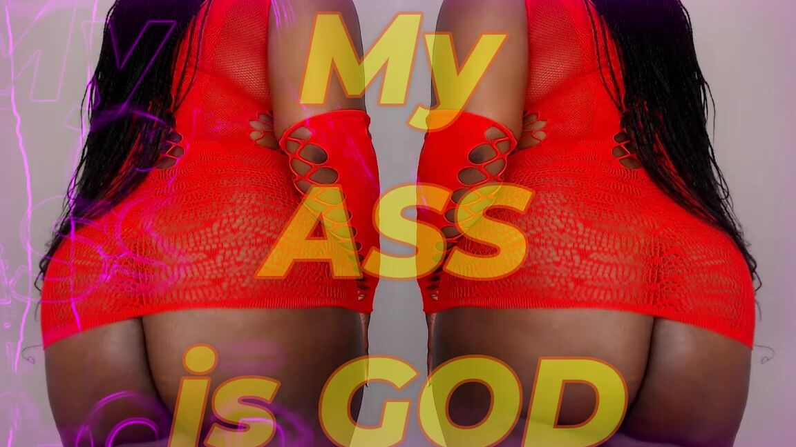 "UnfriendlyBlckHottie" ass humiliation, ebony ass worship, ebony female domination, mesmerize, verbal humiliation Big Ass Spell Mean Manyvids