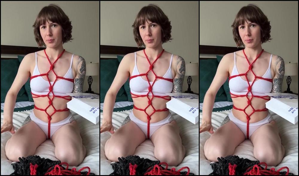 Annika Shae Nicknamed Annikashae 07 11 2025 Onlyfans Video Hishi Karada My First Torso Selftie Using The Duchy S Foundation Of Rope Bondage Book I M So