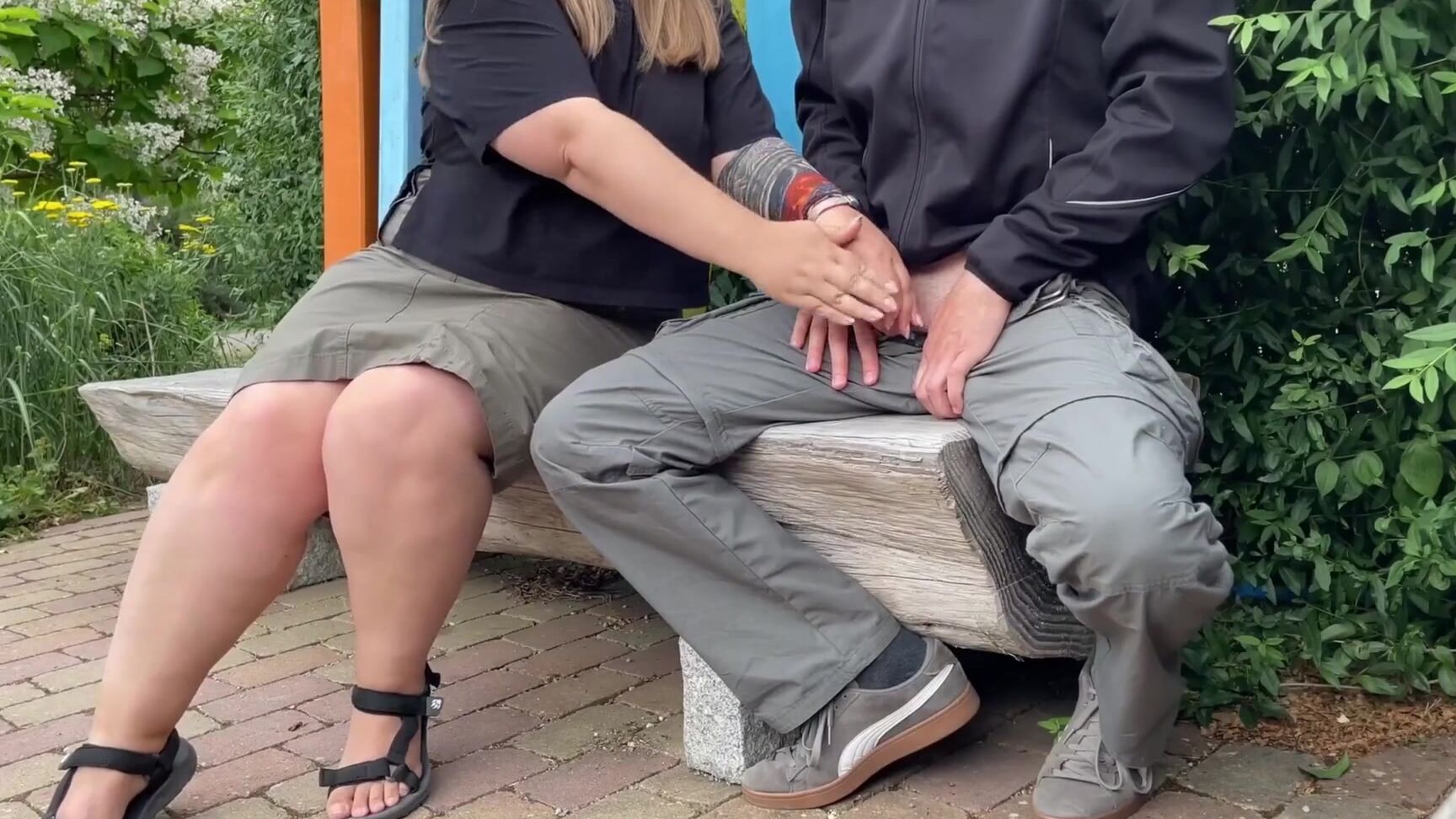 Risk Of Being Seen In A Public Park 671609F7Bf668