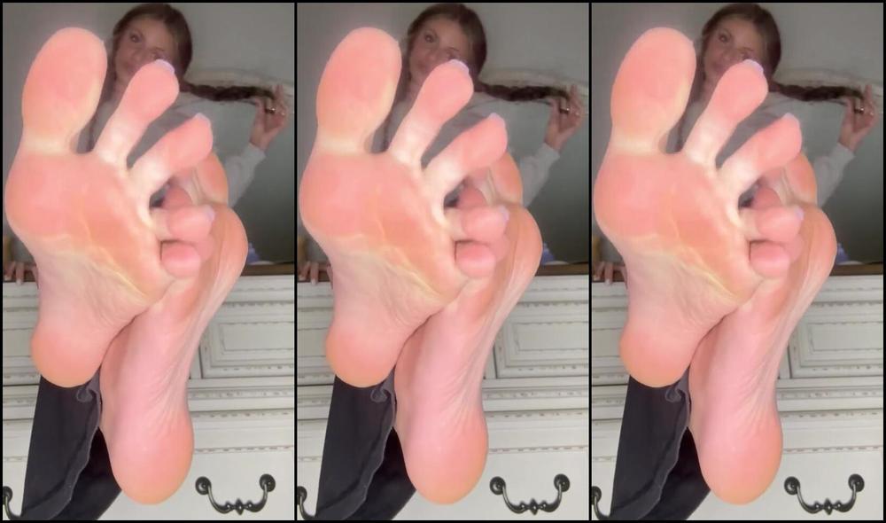 Evessfeet Nicknamed Evesfeet123 01 24 2025 Onlyfans Video New Pedi Youre Lucky I Didnt Step On You This Time