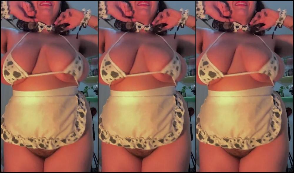 Shyrobot Aka Shyrobot 04 17 2024 Onlyfans Video Hace Tiempo Que No Me Pona Este Trajesito De Vaca Jajsj Qu Tal Se Me