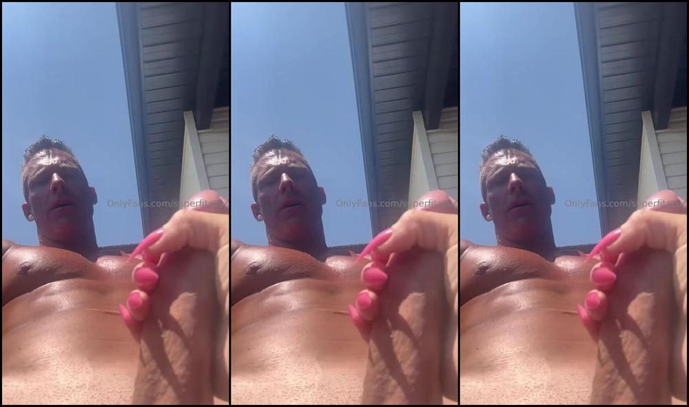 Superfitcouple Nicknamed Superfitcouple 07 25 2025 Onlyfans Video I Was Tanning Naked Again And Someone Got All Hard So I Put It In My Ento