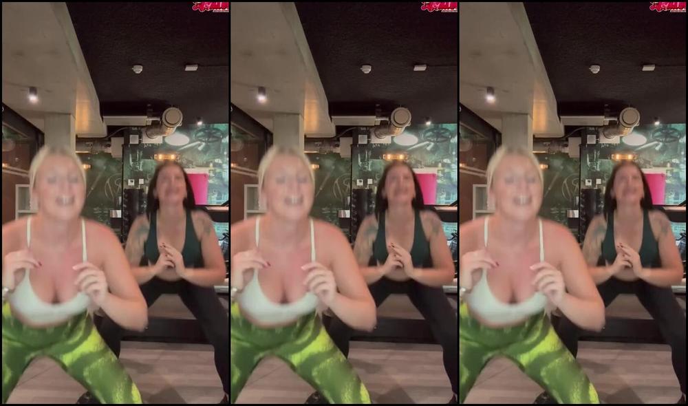 Emily Walters dominates and humiliates her submissive husband with her feet and squirting