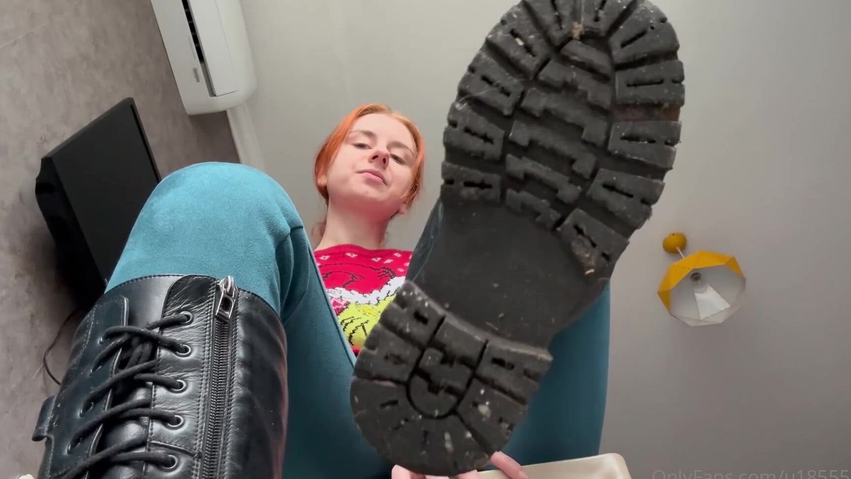 Kathrynne Feetgoddess 12 - The Onlyfans Video Clean My Boots With Your Tongue And Maybe Then You Will Get My Permission To