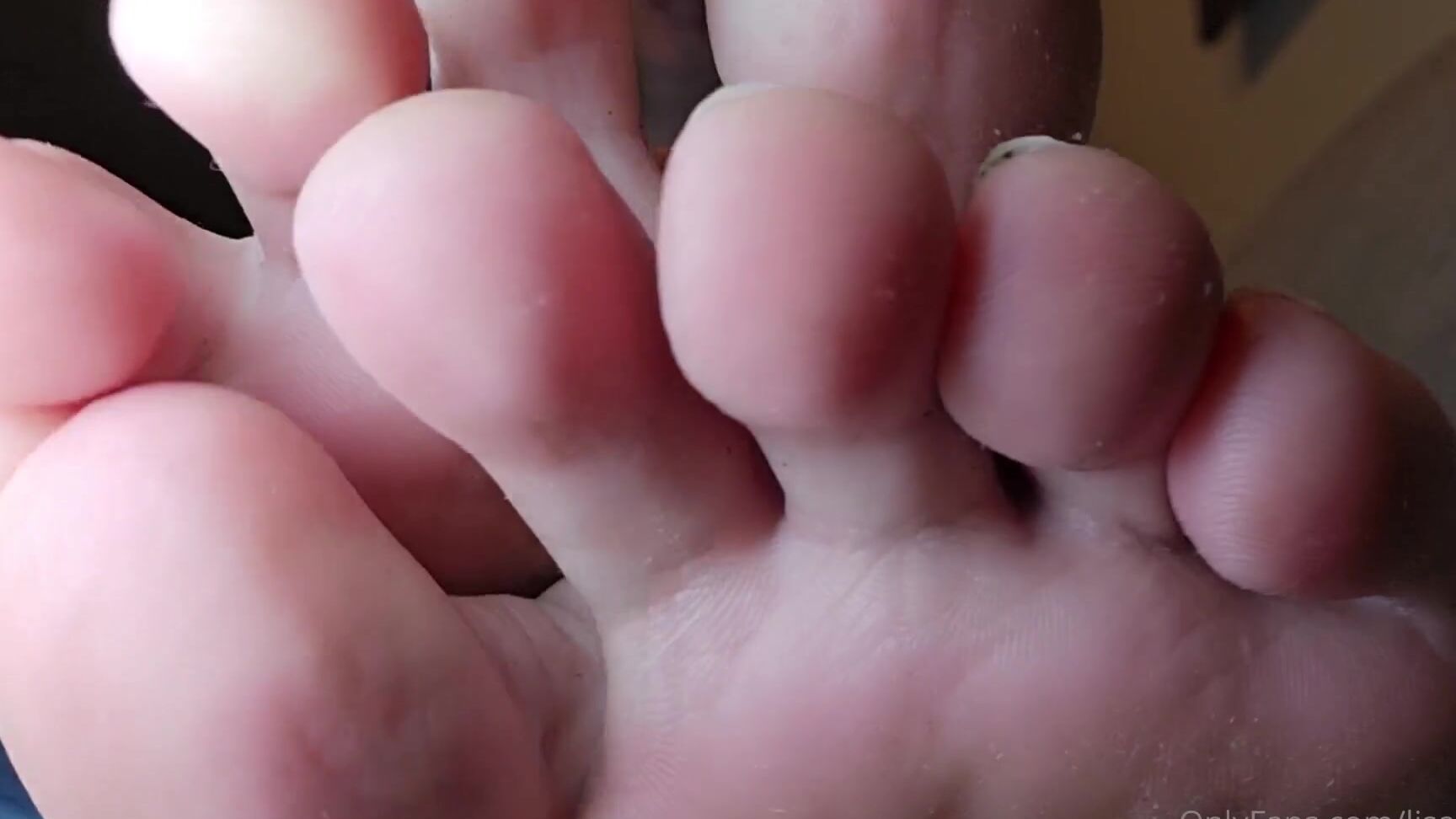 Lisa Asmr gets nasty with her own feet in this ASMR video onlyfans can smell!