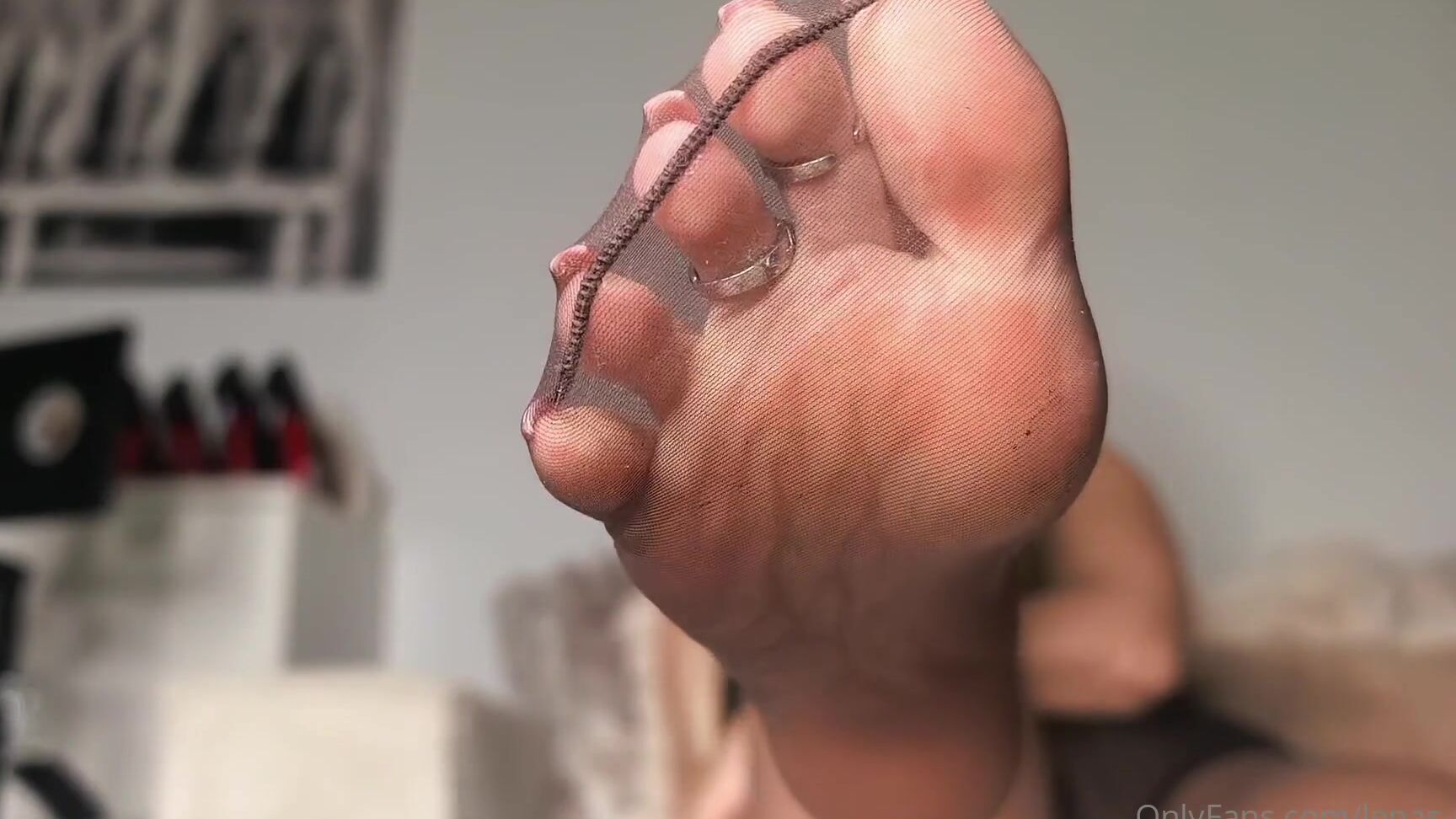 Lenas diary gets leaked in Onlyfans Video with Mistress's feet in the mix