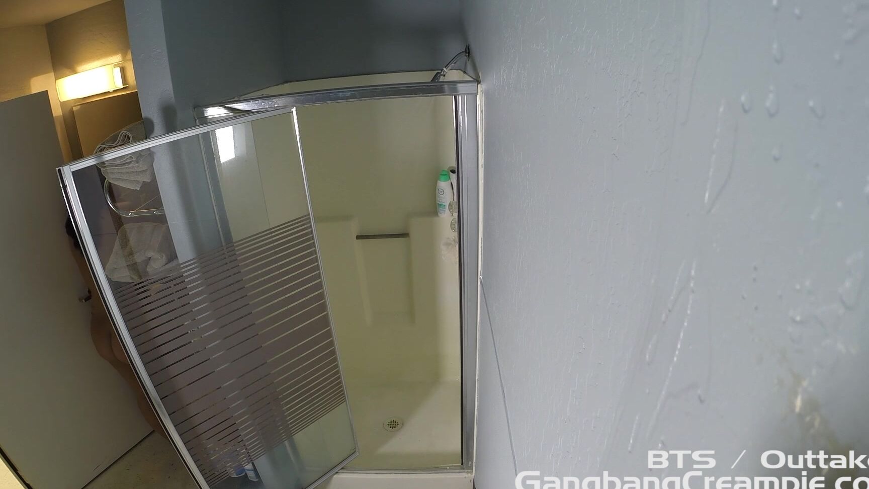 Gangbang creampies Hailey White in a hot BTS gangbang