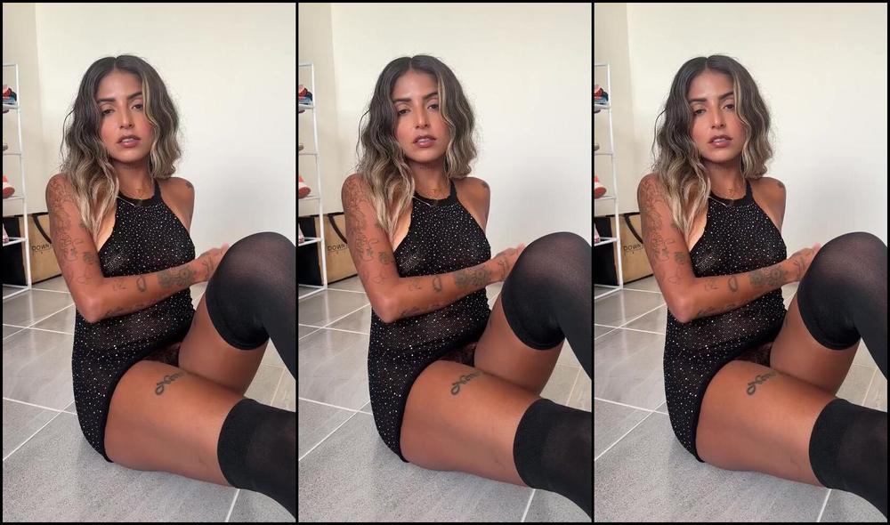 Kim Rampersad dominates in femdom video, onlyfans.com/videos/kim-rampersad-fetish-te