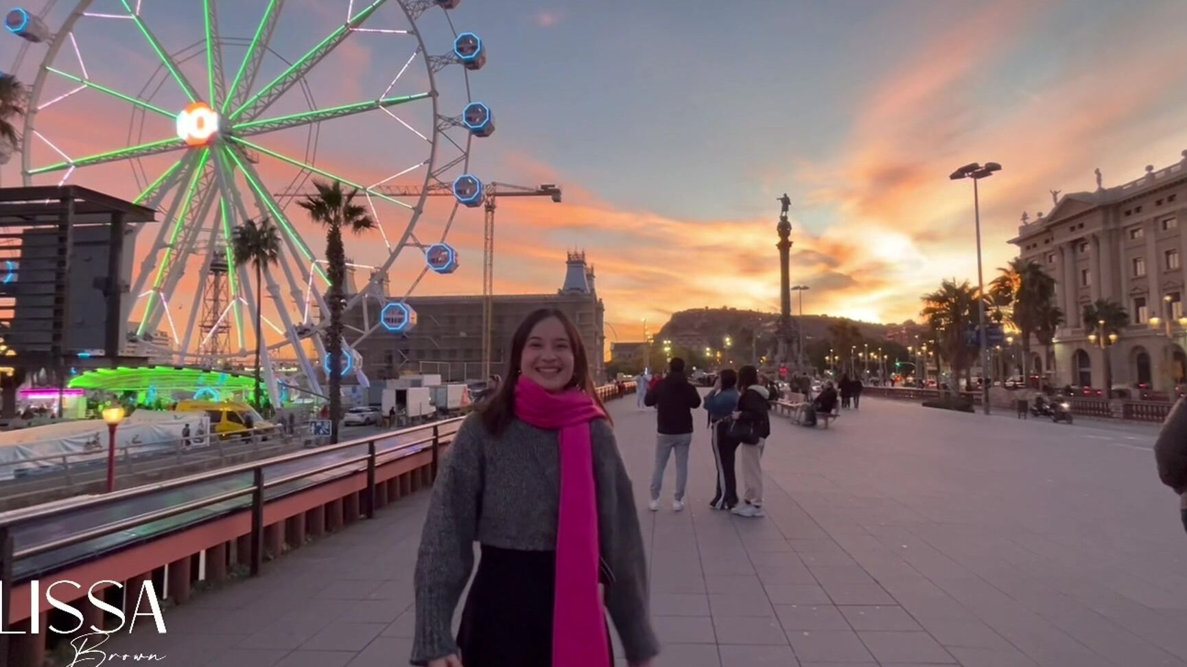 Lissa Brown Barcelona Noria Let S Travel Together Darling