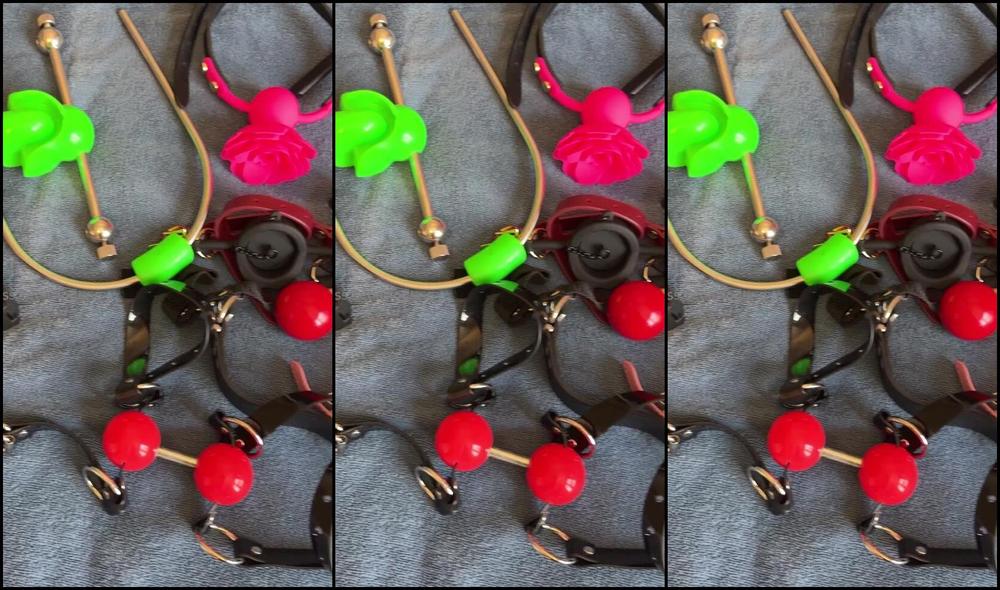 Miss Fetilicious gets down and dirty with Nicknamed Mfetilicious in Onlyfans video Let Me Show You My Gag Collection