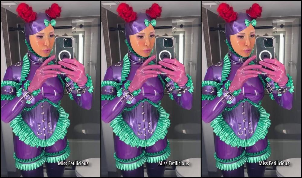 Miss Fetilicious is back for more fetish fun - Onlyfans video