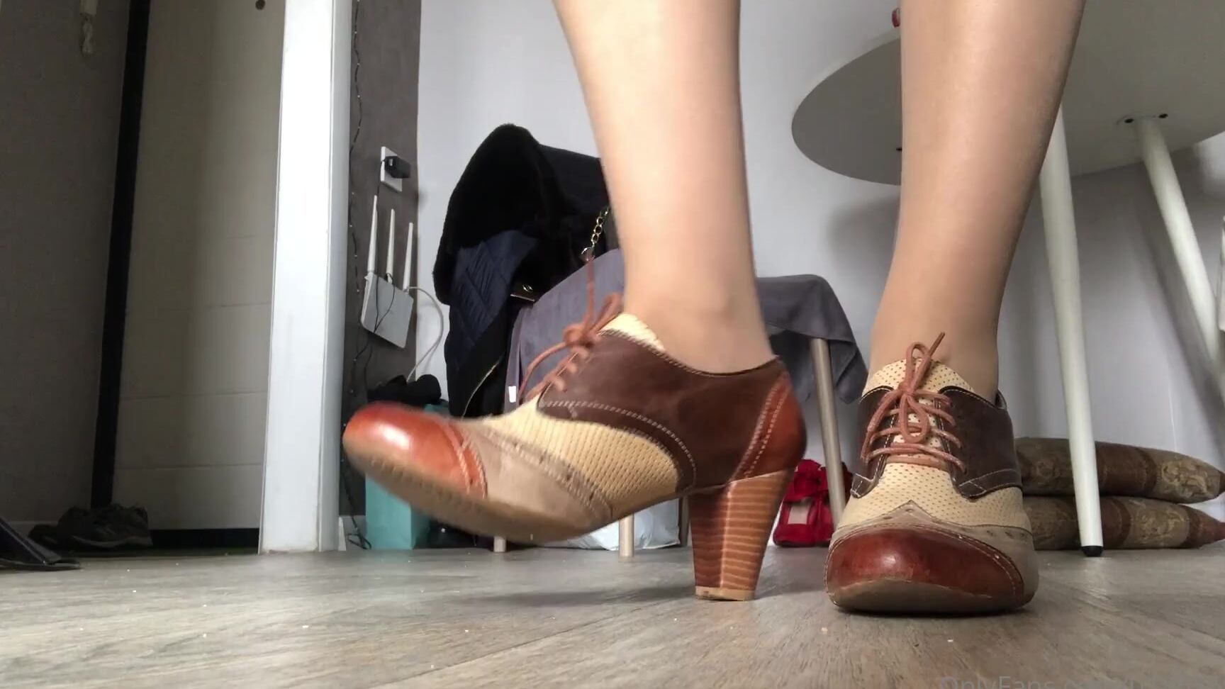 Watch Onlyfans' U185557820 video of Kathrynne Feetgoddess dominating and humiliating her submissive slave in femdom fashion!