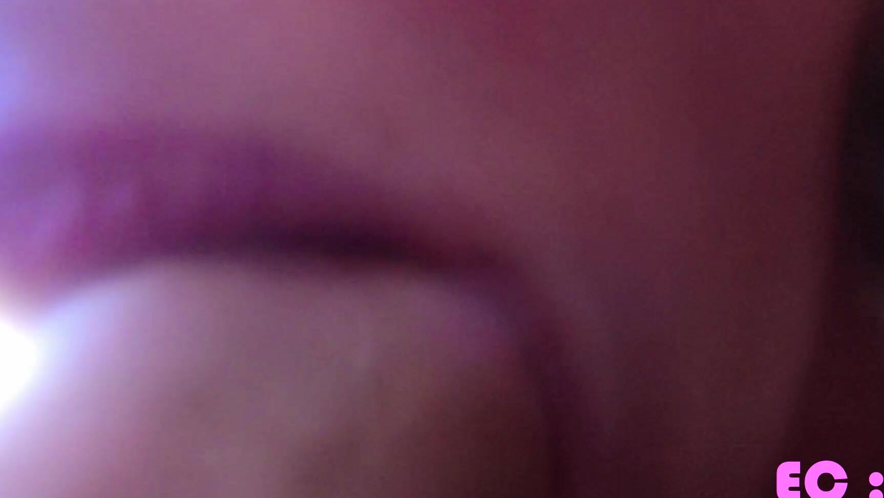 Pinkcandyec Extreme Close Blowjob With Cum Play