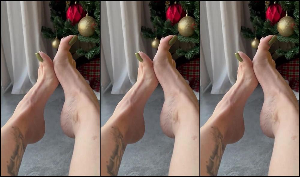 Goddess Grazi dominates your life with her feet & pedi