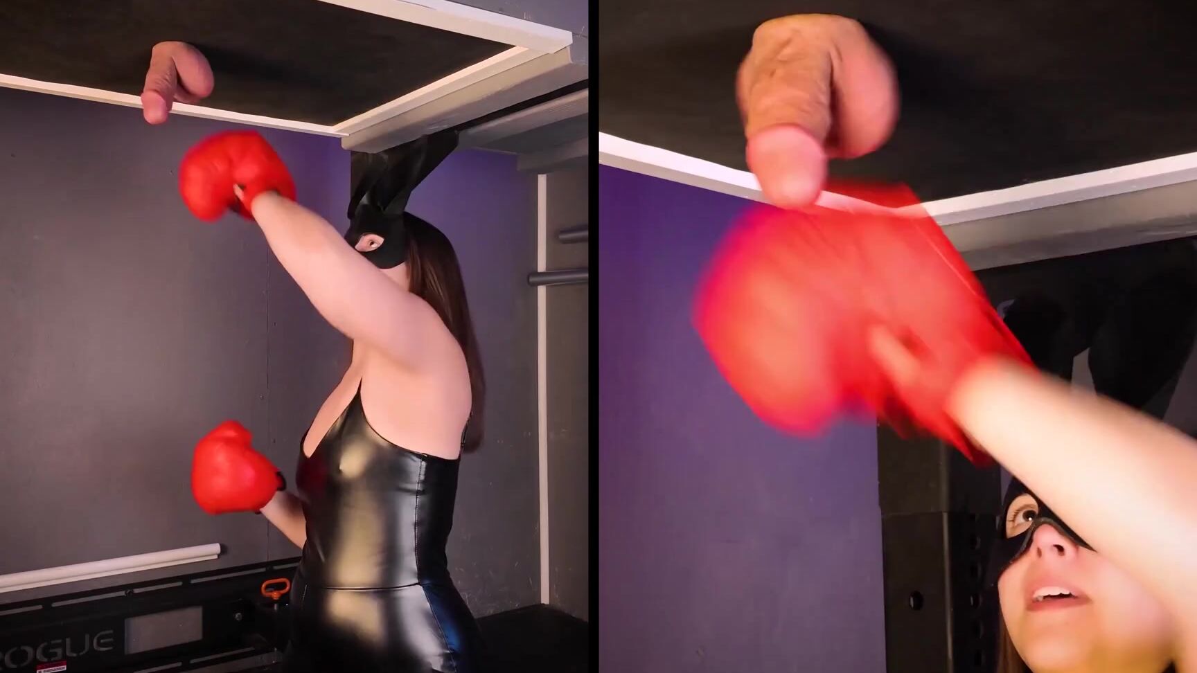 Dominafitness Nicknamed Dominafitness 11 30 2025 Onlyfans Video More Ball Punching I Even Gave Him A Little Impossible Task Of Not Cumming