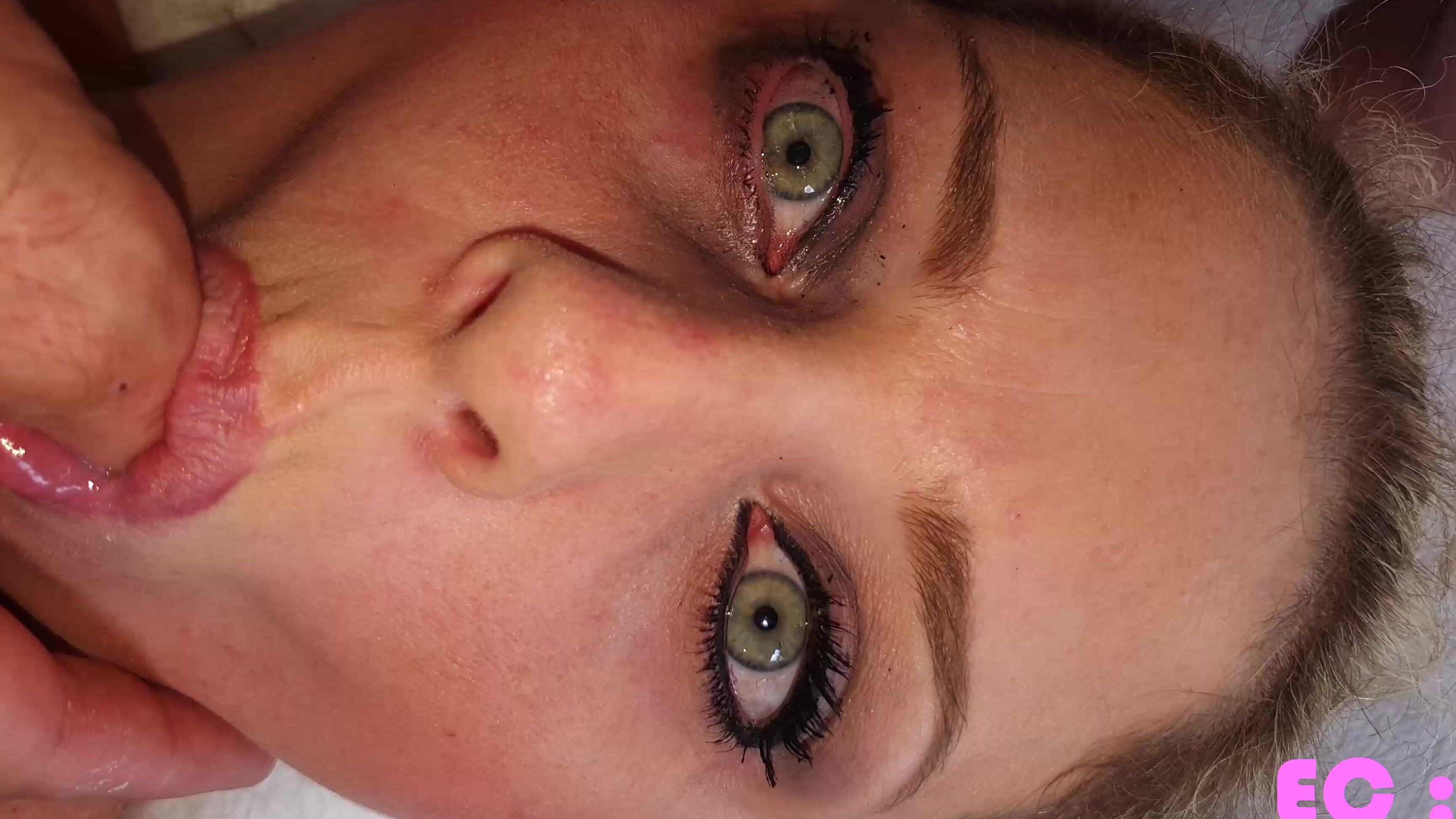 Pinkcandyec Having Cock And Cum In My Eye