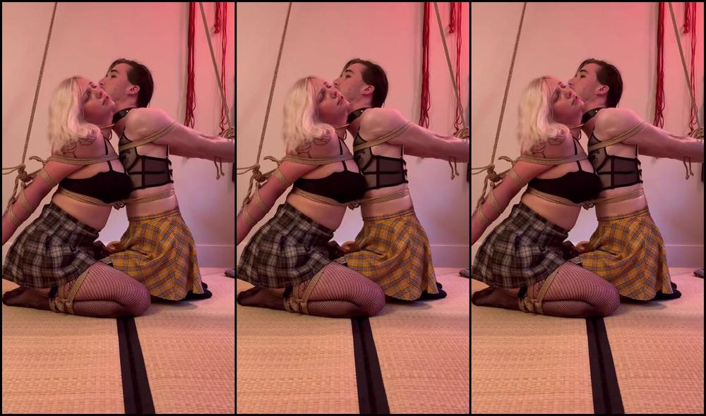 Onlyfans - Femdom Mistress KnottyDevil Sucks Your Dick And Feet While Sharing Shoot On Instagram