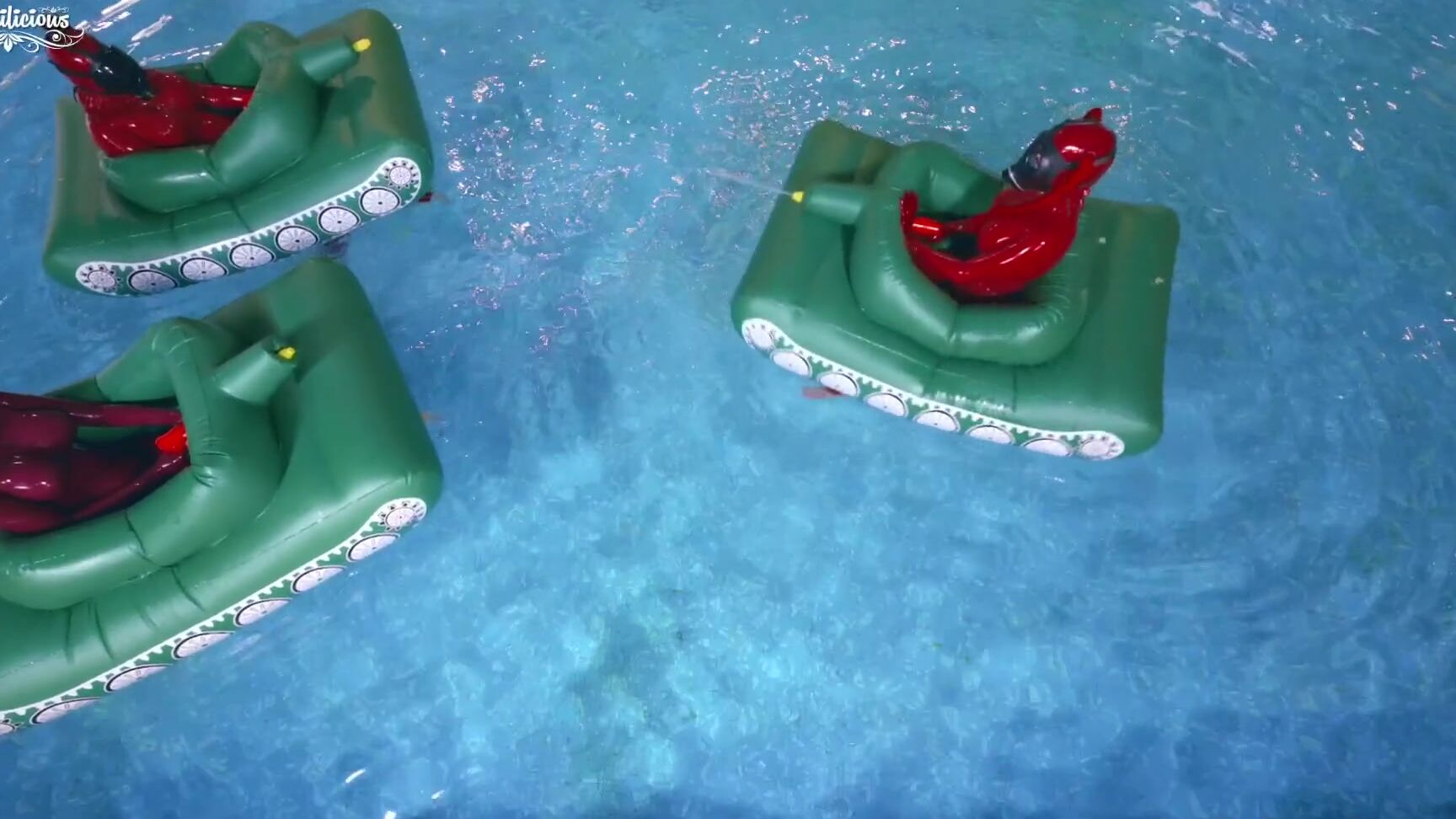 Miss Fetilicious & Lolanoir & Lizannel in Easter fetish fetish video