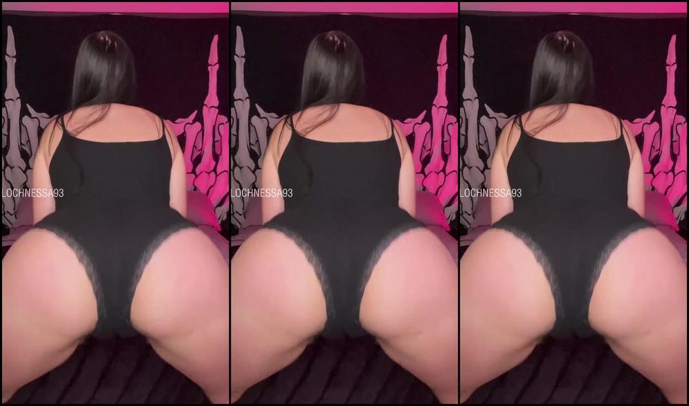 Vanessa Hughes Nicknamed Lochnessa93 05 19 2025 Onlyfans Video Throwing A Lil Booty Around For You