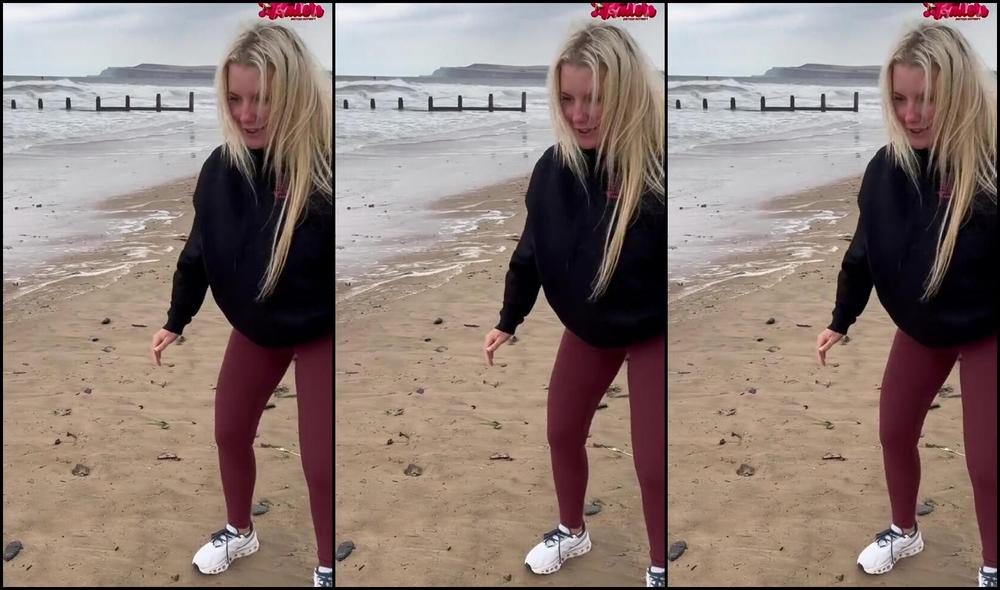 Emily Walters dominates Nicknamed Hotwifeemilyuk with her feet and cold feet in this onlyfans video day 18