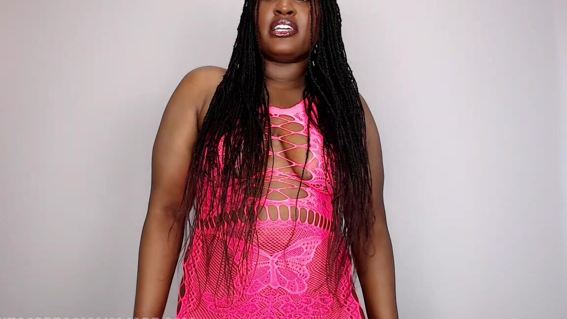 UnfriendlyBlckHottie dominates your life with her sensual domination and masturbation encouragement