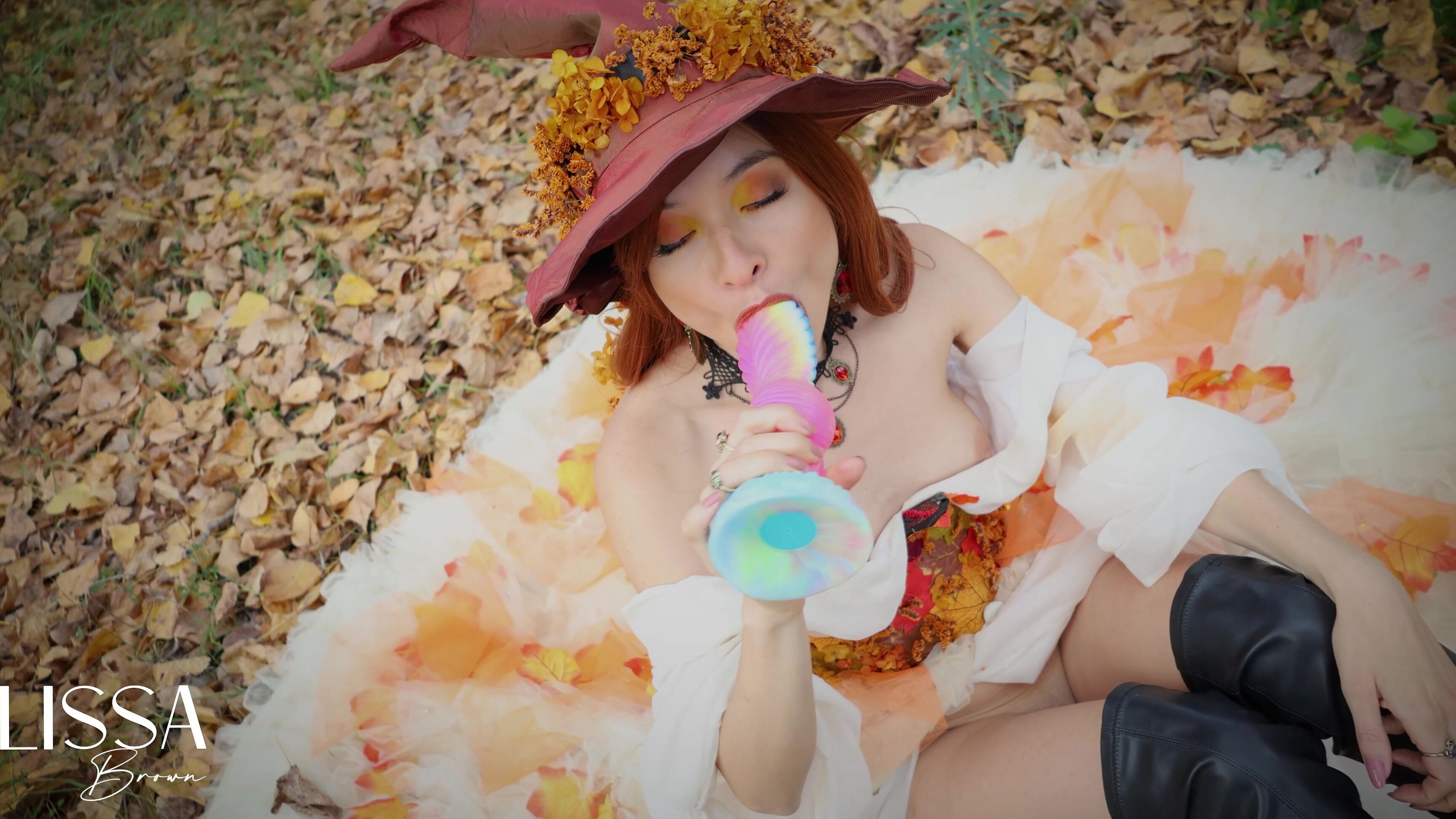 Lissa Brown I Am A Witch Casting A Pleasure Spell