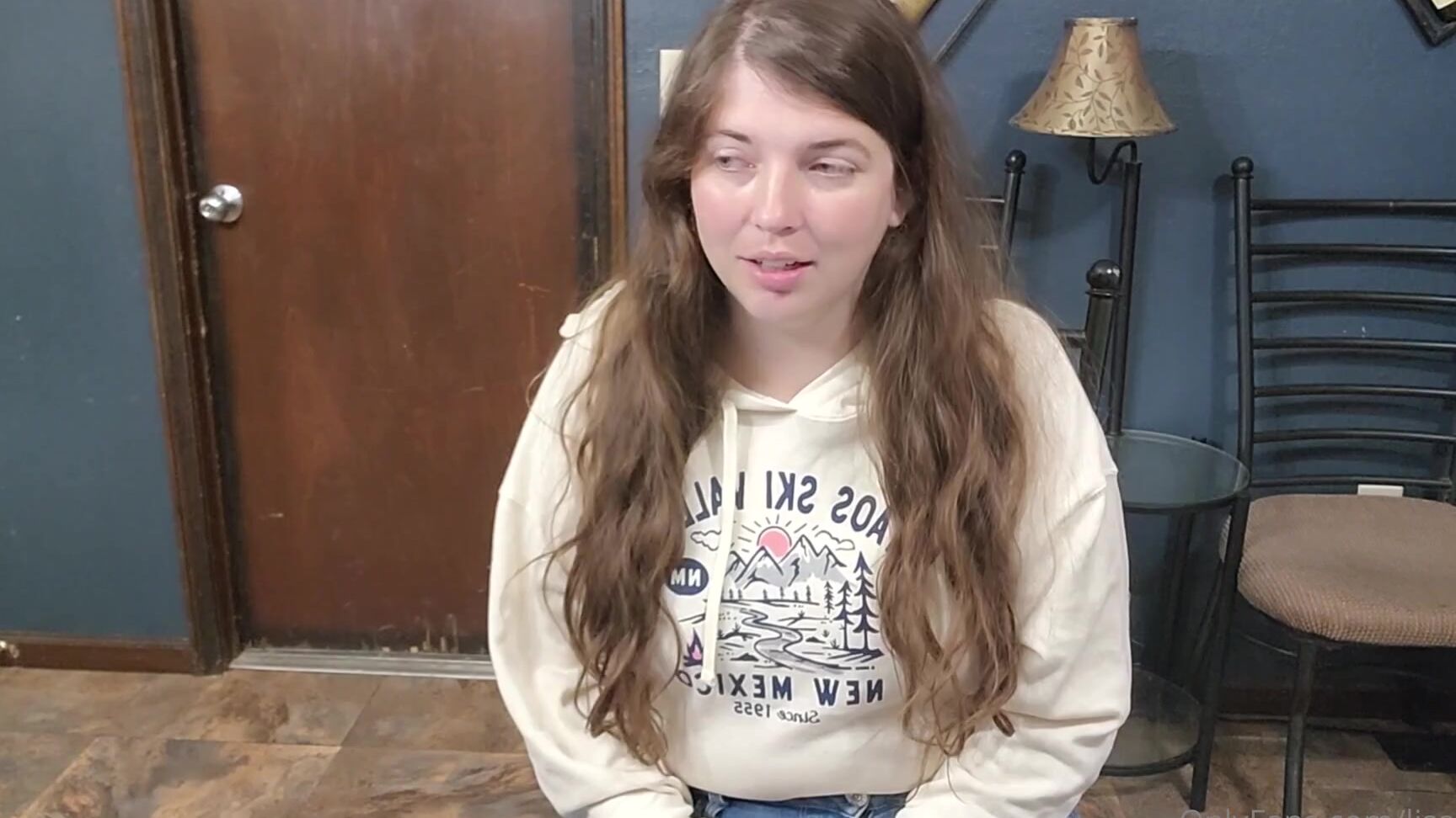 Lisa Asmr gives her onlyfans interview and gives her a hard cock