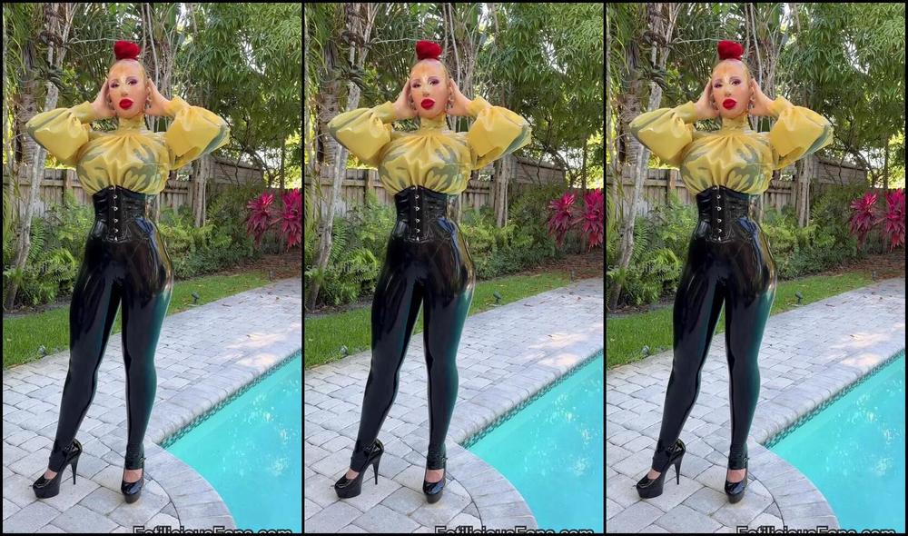 Miss Fetilicious is a late night onlyfans who loves wearing sexy latex