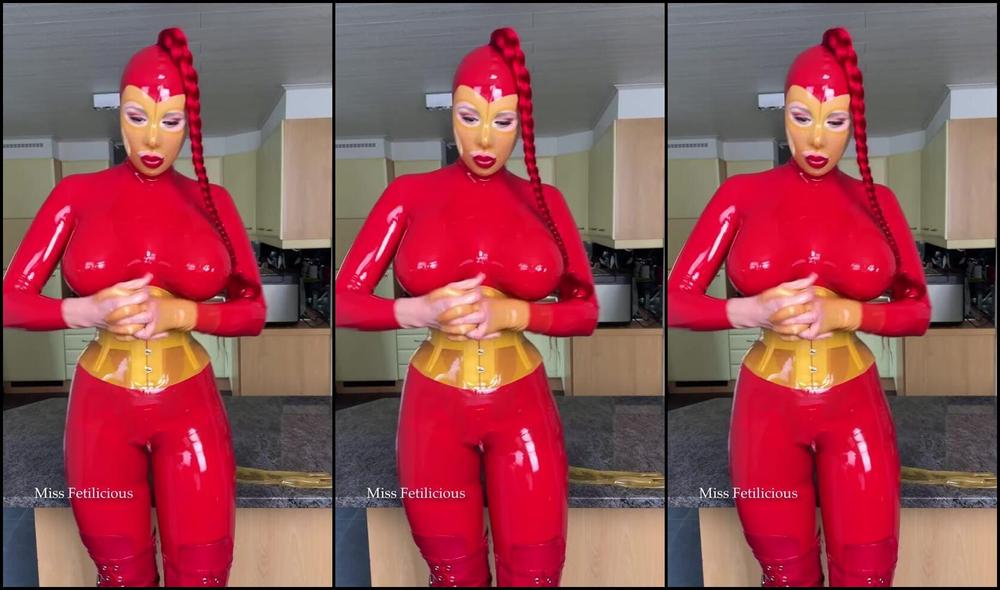 Miss Fetilicious Nicknamed Mfetilicious 12:20 - Onlyfans Video: Back In Latex Today!
