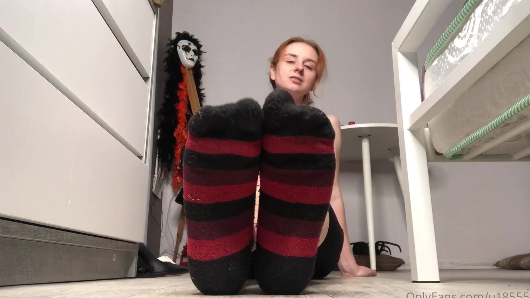Kathrynne Feetgoddess 11 is the ultimate tease in Onlyfans Video Socks Foot Teasing video