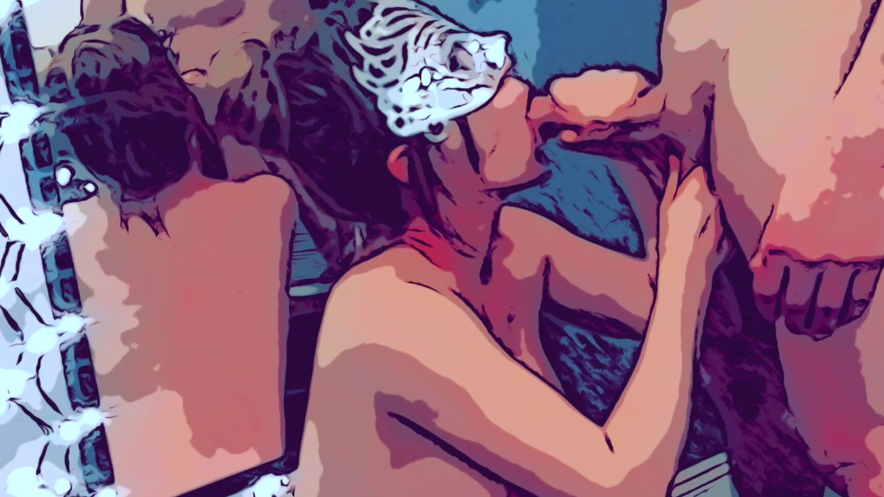 Pregnant Amateur Hotwife Ass gets a hot blowjob and a cumshot on her tits