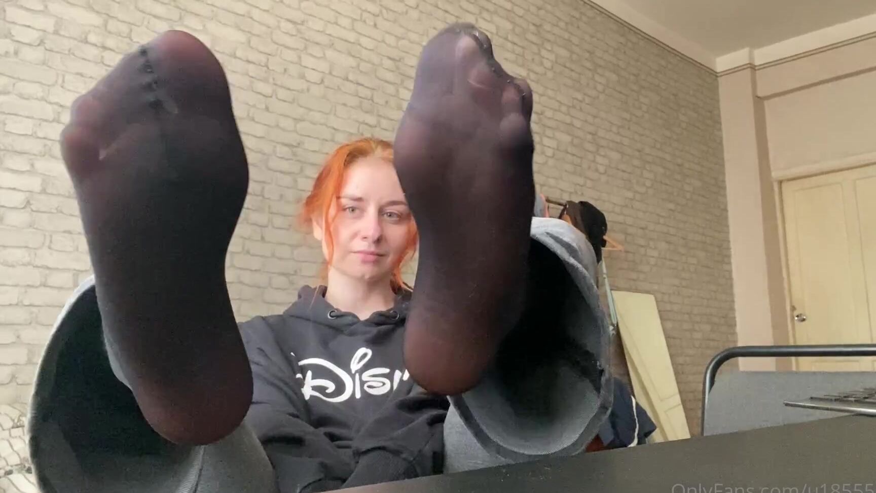Watch Dirty Stinky Feet in Pantyhose with Kathrynne Feetgoddess in Onlyfans Video