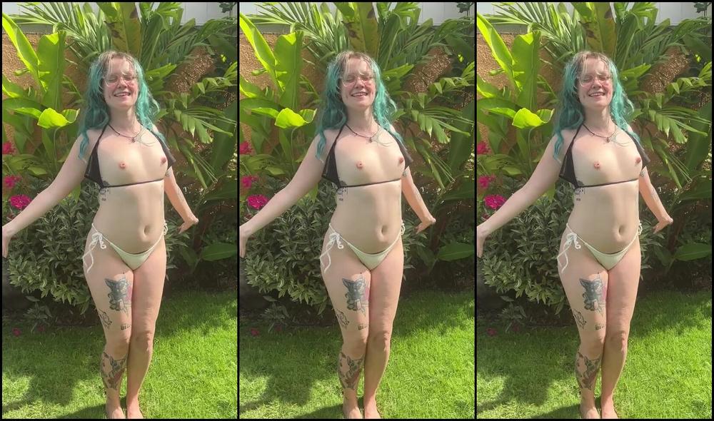 Heidiv Nicknamed Heidiv 12 13 2024 Onlyfans Video Do My Titties Make You Hardteasevideo Bikini Outdoors Boobs Armpits Hairy